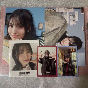 TWICE TEN: The Story Goes On 初回特典 ポストカード / ENEMY 888 ステッカー モモ