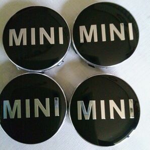 MINI ミニクーパー センターキャップ 56mm F系 ブラック 4個