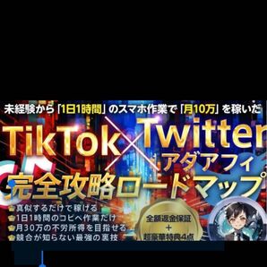 Tiktok×Twitter アダアフィ完全攻略ロードマップ アダルトアフィリエイト
