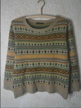 ｎ4914　CIAOPANIC　チャオパニック　日本製　アクリル　ウール　混紡　ニット　セーター　人気_画像1