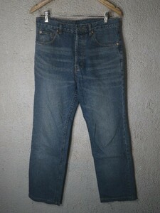 ｎ7077　レア　Levis　リーバイス　501　アメリカ製　USA　90ｓ　vintage　ビンテージ　デニム　ジーンズ　パンツ　96年