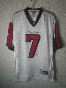 ｎ6583　Reebok　リーボック NFL　Atlanta Falcons Michael Vick # 7　マイケル　ヴィック　レプリカ　ジャージ　ユニフォーム　tシャツ