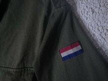 ｎ4934　Marquardt & Schulz　KL　1981　ビンテージ　vintage　オランダ軍　国旗　ワッペン　ミリタリー　アーミー　ジャケット　BDU　_画像3