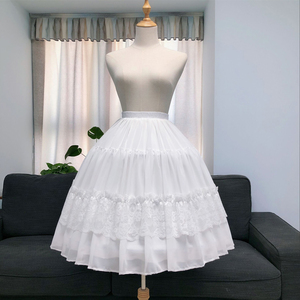パニエ ボリューム ウェディングドレス ロリータ ワイヤー3本 膨らみ 調節可 ロング ミディアム Aライン 結婚式 ドレス コスプレ スカート