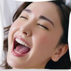 (特価)"新垣結衣"プリント クッションカバー45×45cm