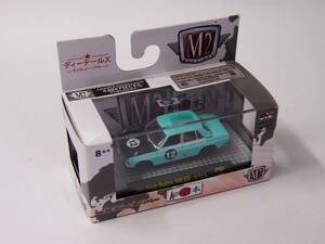 M2 Machines 1/64 AUTO-日本　1971 Nissan Bluebird 1600 SSS -カストム（車体にチェースの文字なし）