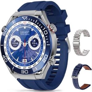 スマートウォッチ 丸型 1.52インチ大画面