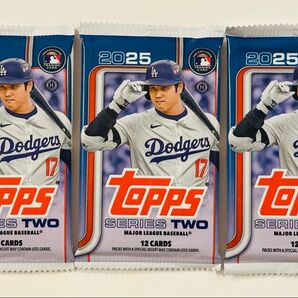 【大谷可能性あり】Topps MLB SERIES 2 2025年版 メジャーリーグ カード Baseball card 3パック