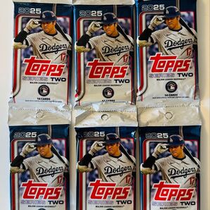 【ワールドシリーズ制覇セール】Topps トップス MLB SERIES 2 2025年版 メジャーリーグ カード 6パック