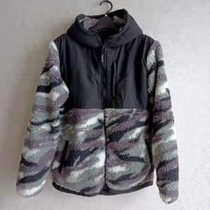 Find-Out ファインドアウト ワークマン ボアジャケット 迷彩 カモフラ L