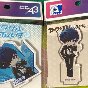 主人公 グラフアートアクリルキーホルダー スタンド ペルソナ3リロード 結城理 ペルソナ p3