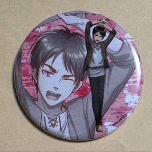 進撃の巨人 エレン 缶バッジ