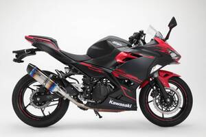 新品 ビームス Ninja250/Z250 2018～ (2BK-EX250P/8BK-EX250Y) CORSA-EVOⅡ スリップオン ヒートチタンサイレンサー G430-65-P6J BEAMS