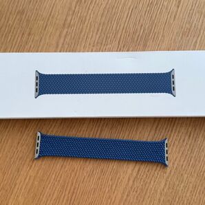 Apple アップルウォッチ ブレイデッドソロループ サイズ5 美品