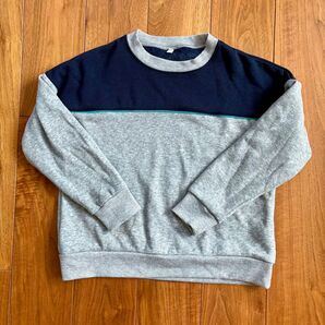 新品 スウェット トレーナー 120㎝ 裏起毛 長袖