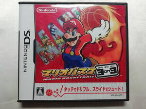 【中古品】 DSソフト マリオバスケ 3on3 