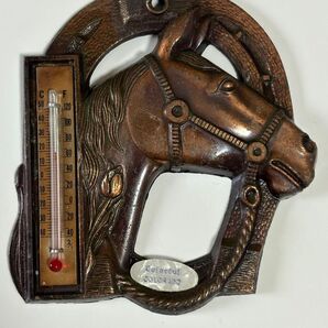お土産 記念品 Centennial Colorado コロラド州 馬 温度計
