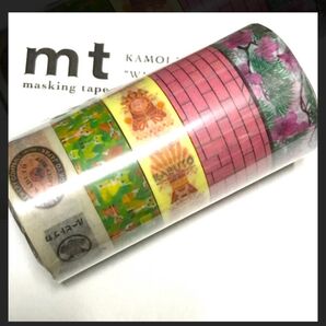 【限定レア品】mt マステ 半田赤レンガ建物 限定テープ 5種コンプリートセット マスキングテープ カモ井