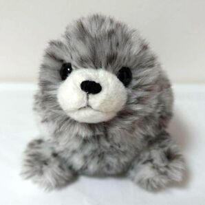 【値下げ不可】希少 レア 仙台うみの杜水族館 限定 アザラシ ぬいぐるみ グレー レトロ