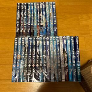 転生したらスライムだった件 川上泰樹 セット 転スラ転生したらスライムだった件1巻から30巻