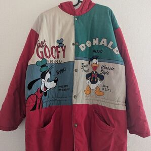 Mickey & Co ディズニー リバーシブルジャケット フーデットジャケット パディングジャケット キャラクター