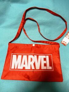 MARVELsakoshu red shoulder bag * new goods 