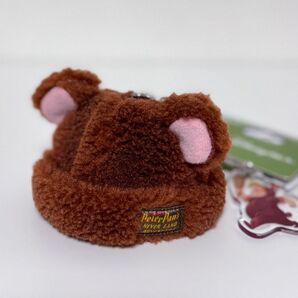 新品タグ付き ディズニーシー ファンタジースプリングス ロストキッズ ファンキャップ くま キーチェーン