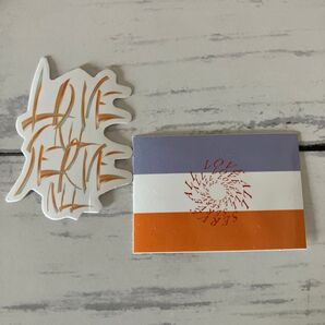 藤井風 LOVE ALL SERVE ALL フレークシール ステッカー2枚