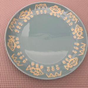 ミッチャム 藤井風 魚柄の皿 三洋陶器 未使用