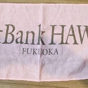 福岡ソフトバンクホークス タオル ピンク 未使用