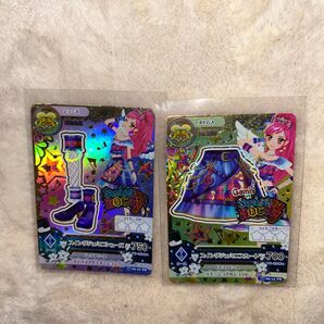 アイカツカード スイングジェミニスカート シューズ 2枚セット