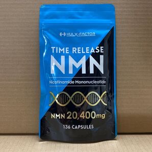 HULX-FACTOR ハルクファクター タイムリリース NMN 20400 136カプセル