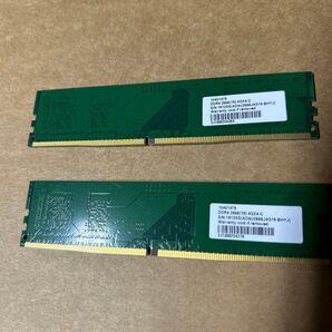 DDR4 2666 4GX4-C PC用メモリ 2枚セット
