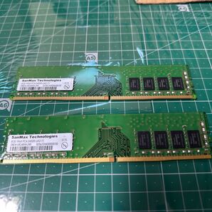 SanMax Technologies 8GB 1Rx8 PC4-2400R-UA2-11 メモリ 2枚セット