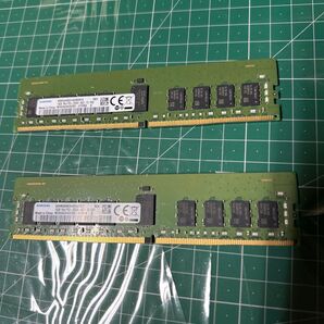 SAMSUNG DDR4 PC4-2666V 16GB 2枚セット サーバー用