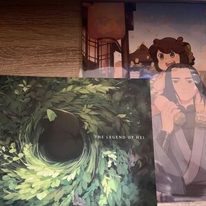 羅小黒戦記2 劇場版 3日間限定 入場特典 パンフレット&キャンパスボード