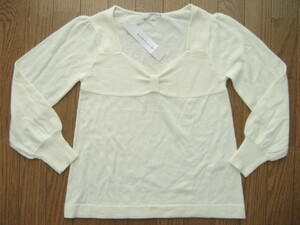  быстрое решение новый товар KLEIN PLUS / зажим ryus вязаный свитер "теплый" белый серия 40(L)