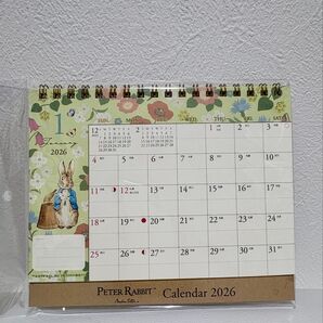 2026年 ピーターラビット 卓上カレンダー