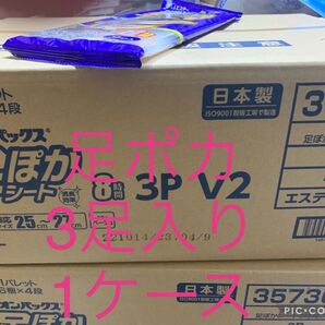 オンパックス 足ぽかシート 中敷用 カイロ 25cm 3足入×40個 4ケース