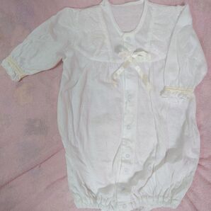 レース&リボンツーウェイオール【退院着】 退院 お宮参り セレモニードレス 新生児