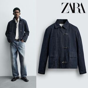 トグルボタンデニムジャケット ZARA XLサイズ