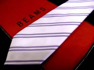 *:.*:【新品N】*:.*8014 ビームス【BEAMS】【ストライプ】ネクタイ★人気の細・ナロータイ