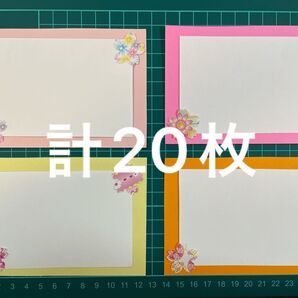 桜 メッセージカード 画用紙 壁面製作 装飾 飾り 製作キット 保育園 ハンドメイド 手作り