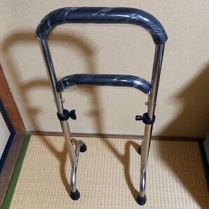 歩行器 歩行補助 LSHOAP 2段階目スポンジ 介護 高齢者 軽量 立ち上がり