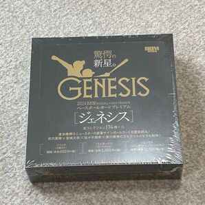 2024 BBM ジェネシス 未開封 ボックス 定価13200円 genesis