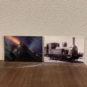 SL 蒸気機関車 ポストカード 2枚セット