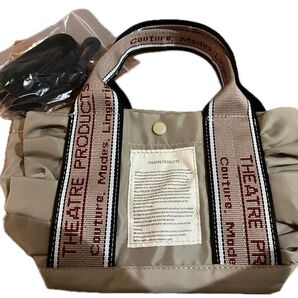 THEATRE PRODUCTS シアタープロダクツ トートバッグ ショルダーバッグ ベージュ