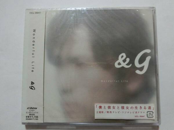 新品　CD　&G　「Wonderful Life」 　★値下げ相談・セット販売希望等あればお気軽にどうぞ★