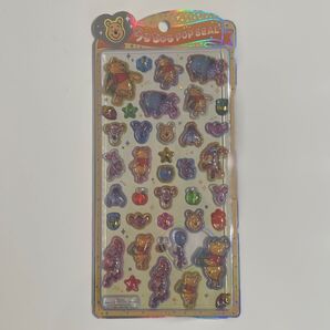 【 Winnie the Pooh 】 くまのプーさん うるちゅる POP SEAL( ポップシール )