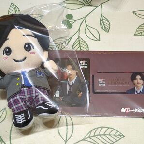 なにわ男子 道枝駿佑 金田一少年の事件簿 ちびぬい ぬいぐるみ カードセット